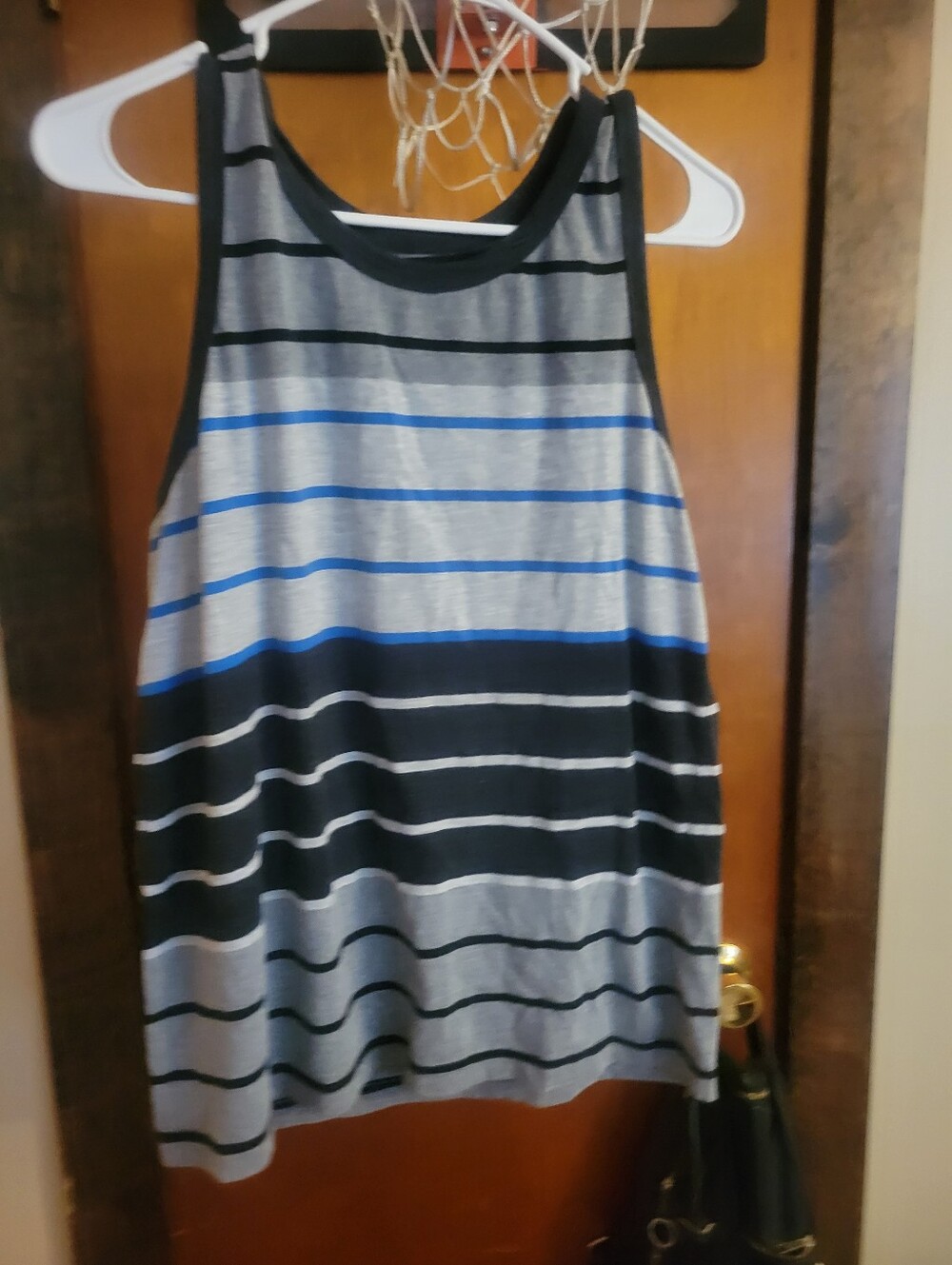 Mens Striped Tank Top